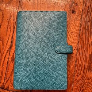 Filofax Personal Finsbury Aqua